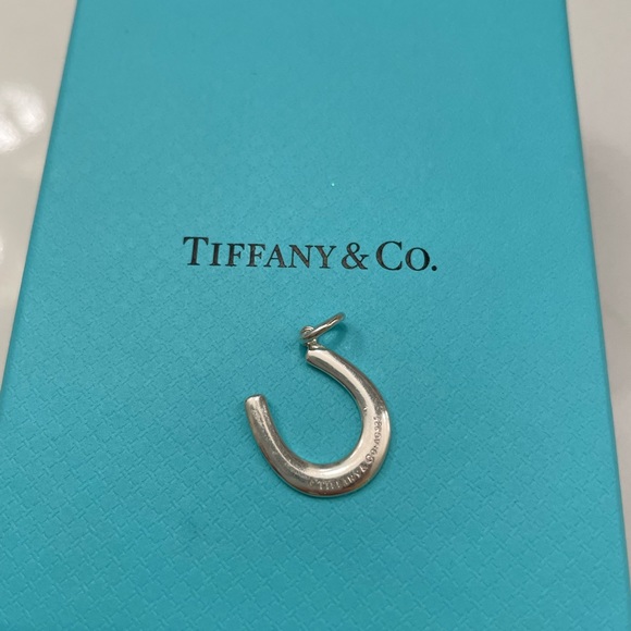 Retired Tiffany & Co. 1837 Horseshoe Charm. - Picture 2 of 3